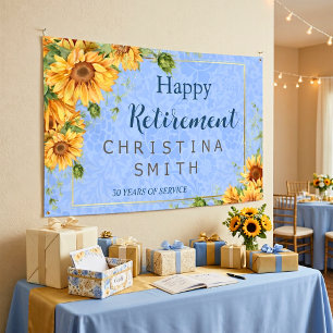 Cooles Summer Sunflower Watercolor Party für die V Banner