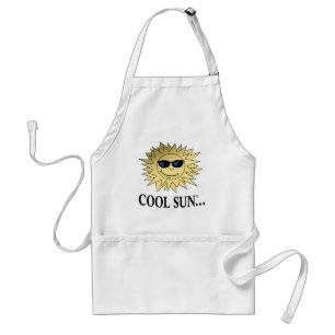 Cooles Sun-Kochen Schürze