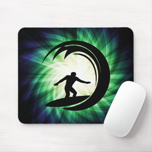 Cooles Surfen Mousepad (Mit Mouse)