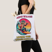 Cooles Surfen Otter Reiten Tasche (Von Nahem)