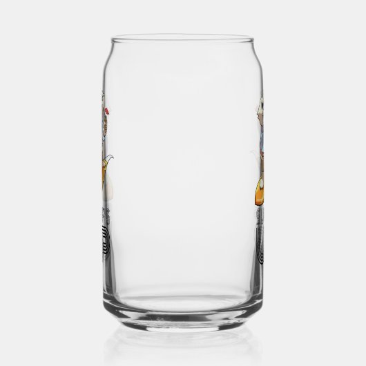 Cooles Surfen Polar Bear Surf's Up Cartoon Dosenglas (Links)