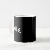 Cooles Surfer-Design für Männer Frauen Surfer Surf Kaffeetasse (Vorderseite Links)