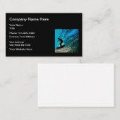 Cooles Surfstrand Theme Visitenkarten Visitenkarte (Vorne/Hinten)