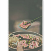 Cooles Sushi Aufkleber (Vorderseite)