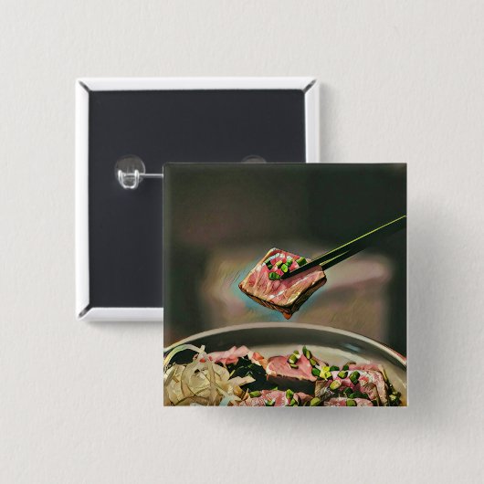 Cooles Sushi Button (Vorne & Hinten)