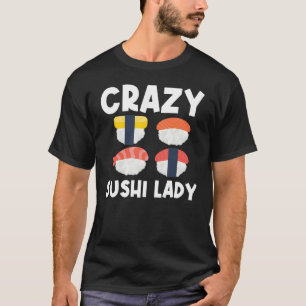 Cooles Sushi für Frauen Mama Japanisch Sashimi Mee T-Shirt