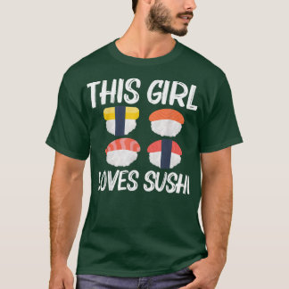 Cooles Sushi für Mädchen Kinder Japanisch Sashimi T-Shirt