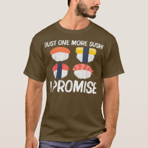 Cooles Sushi für Männer Japanisch Sashimi Meeresfr T-Shirt