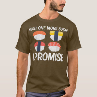 Cooles Sushi für Männer Japanisch Sashimi Meeresfr T-Shirt
