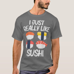 Cooles Sushi für Männer Japanisch Sashimi Meeresfr T-Shirt