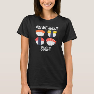 Cooles Sushi für Männer Japanisch Sashimi Meeresfr T-Shirt