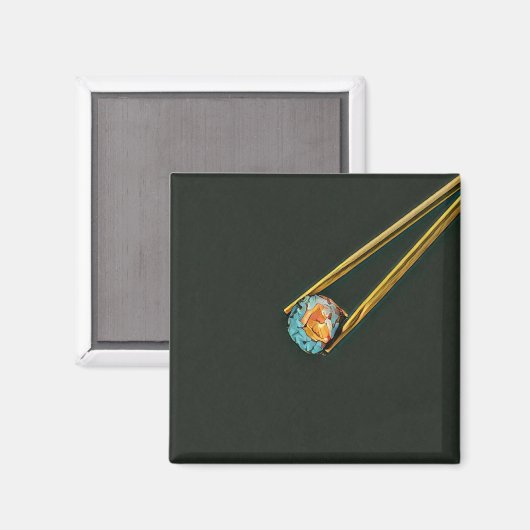 Cooles Sushi Magnet (Vorderseite/Rückseite)