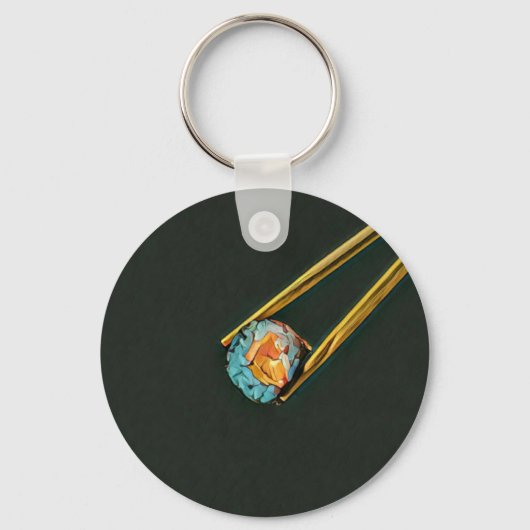 Cooles Sushi Schlüsselanhänger (Vorderseite)