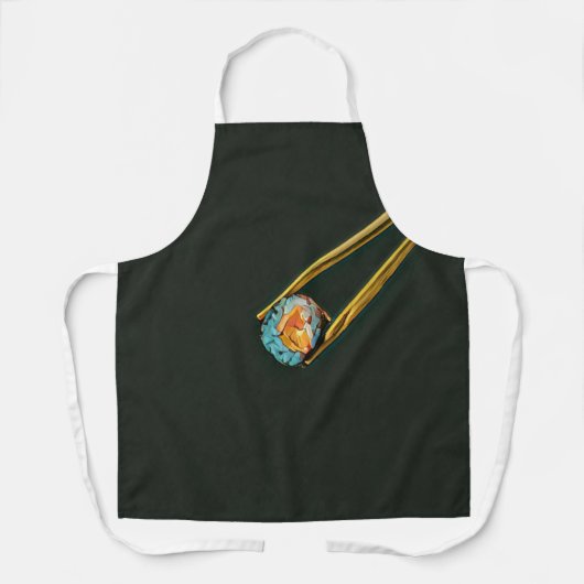 Cooles Sushi Schürze (Vorderseite)