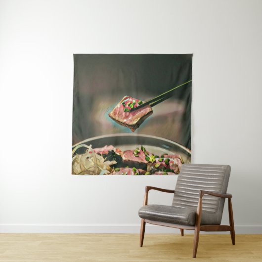 Cooles Sushi Wandteppich (Beispiel)