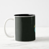 Cooles Sushi Zweifarbige Tasse (Links)