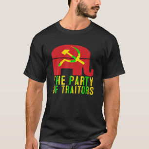 Cooles T Shirt Das Party der Verräter Republikaner