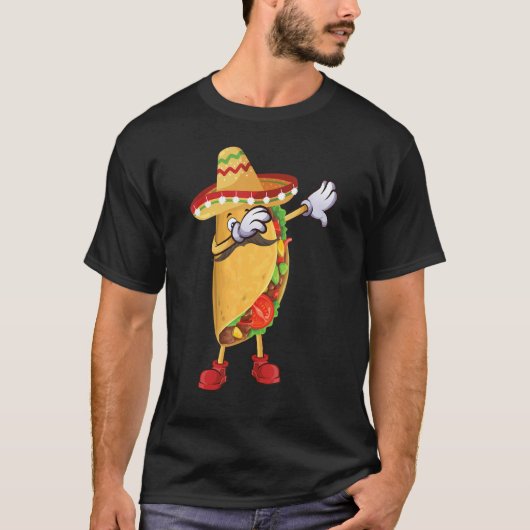Cooles Taco für Männer Frauen Cinco de Mayo Fiesta T-Shirt (Vorderseite)