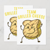Cooles Team Grillkäse Geschenk Funny Squad Toastge (Vorne/Hinten)