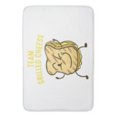 Cooles Team Grillkäse Geschenk Funny Squad Toastge Badematte (Vorderseite Vertikal)