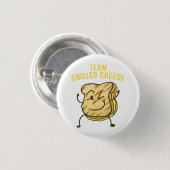 Cooles Team Grillkäse Geschenk Funny Squad Toastge Button (Vorne & Hinten)