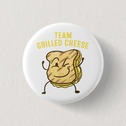 Cooles Team Grillkäse Geschenk Funny Squad Toastge Button (Vorderseite)