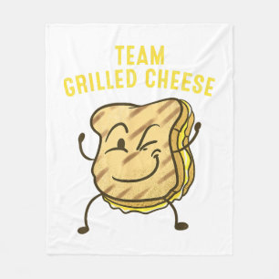 Cooles Team Grillkäse Geschenk Funny Squad Toastge Fleecedecke