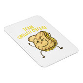 Cooles Team Grillkäse Geschenk Funny Squad Toastge Magnet (Rechte Seite)