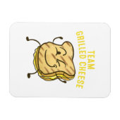 Cooles Team Grillkäse Geschenk Funny Squad Toastge Magnet (Horizontal)