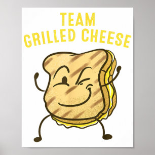 Cooles Team Grillkäse Geschenk Funny Squad Toastge Poster