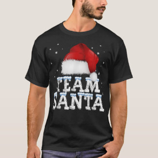 Cooles Team Santa Xmas Baumfamilie Matching Pajama T-Shirt