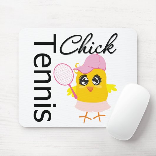 Cooles Tennis-Küken Mousepad (Mit Mouse)