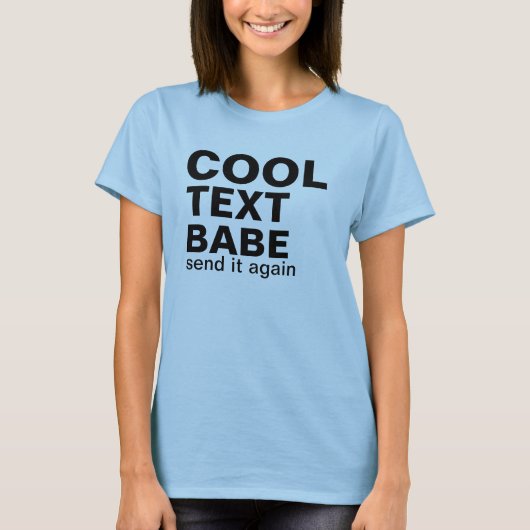 Cooles Text-Baby T-Shirt (Vorderseite)