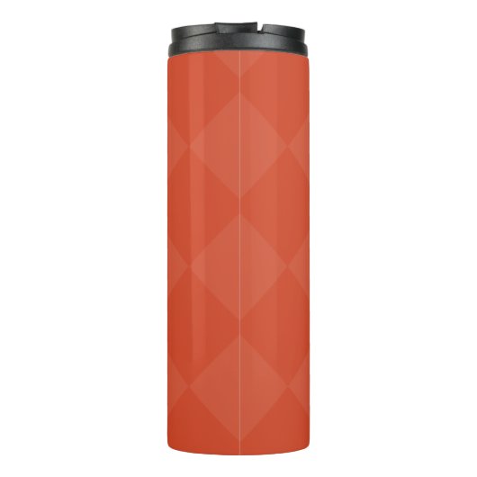 Cooles Thema Orange & White Goalkeeper Fußball Thermosbecher (Rückseite)