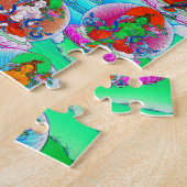 Cooles Tibetan-Thangka Grünes Tara-Tattoo Puzzle (Seite)