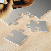 Cooles Tier mit Sonnenbrille und Lederjacke Puzzle (Seite)