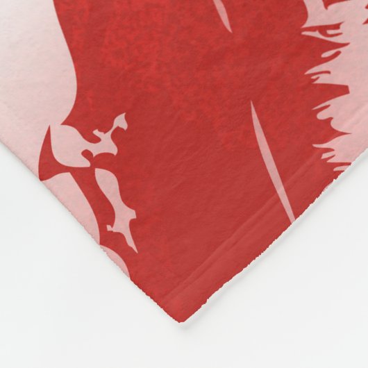 Cooles Tiermuster - Drachen 4 Fleecedecke (Ecke)