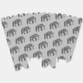 Cooles Tiermuster - Elefant 4 Geschenkschachtel (Ungeklappt)
