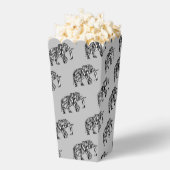 Cooles Tiermuster - Elefant 4 Geschenkschachtel (Geplatzt)