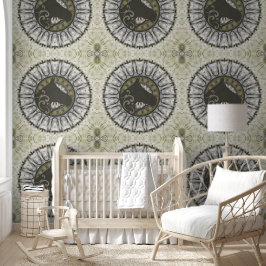 Cooles Tiermuster - Mandala Horse 1 Tapete