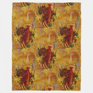 Cooles Tiermuster - Muster 1 Fleecedecke