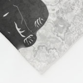 Cooles Tiermuster - Niedliche Hunde 1 Fleecedecke (Ecke)
