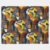 Cooles Tiermuster - Niedliche Katzen 2 Fleecedecke (Vorderseite (Horizontal))
