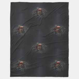 Cooles Tiermuster - Niedliche Spinne 1 Fleecedecke