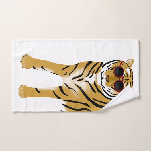 Cooles Tiger Handtuch (Handtuch)