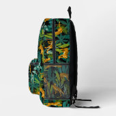 Cooles Tiger Jungtier, Personalisierter Name Bedruckter Rucksack (Rechts)