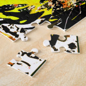 Cooles Tigerpuzzle - Zeichnend Puzzle (Seite)