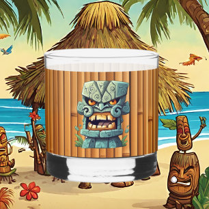 Cooles Tiki-Head-Party Whiskyglas