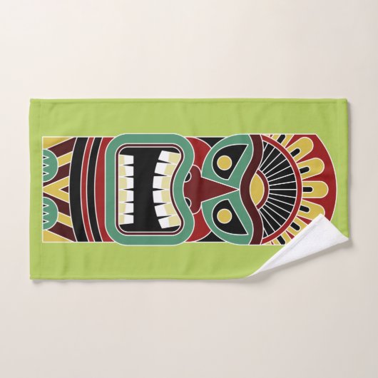 Cooles Tiki Totem Handtuch 3 (Handtuch)