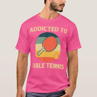 Cooles Tischtennis für Damen Paddel P T-Shirt